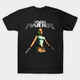 Lara Croft - Tomb Raider (polygons) T-Shirt